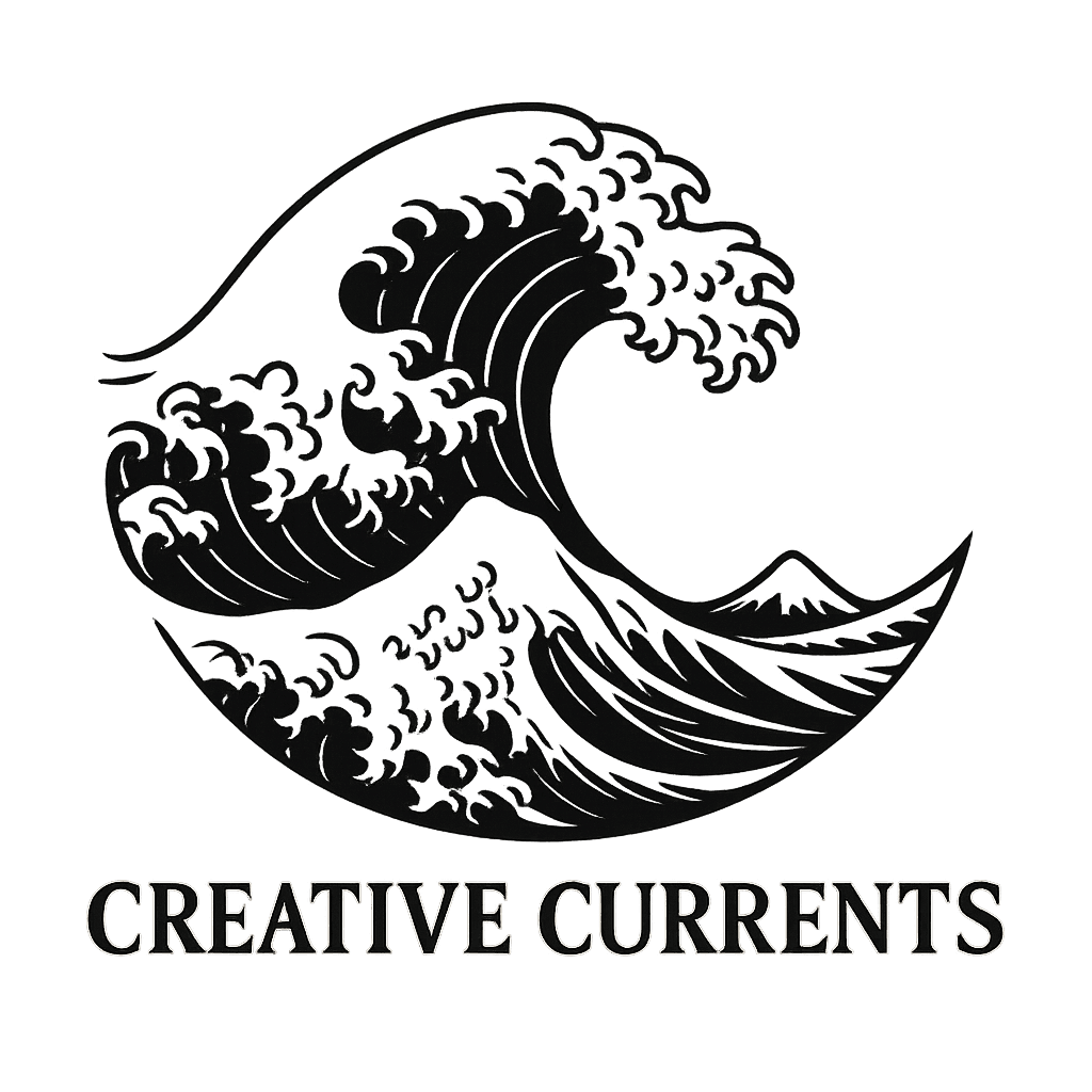 Creative Currents wave logo